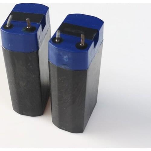 US 2PCS 4V lead acid rechargeable battery cell maintenance free for LED Torch flashlight mosquito swatter killer zapper