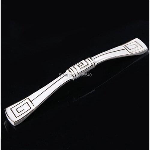 New 1pc 128mm Ivory Cabinet Hanles Euro-Style Furniture White Knob Creative Modern Cupboard Closet Drawer Handle Vintage Pulls