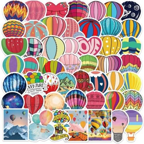 10/30/50PCS Love Story Balloon Diary Stickers Kawaii Scrapbooking Decoration Stationery Sticker Supplies Waterproof Toy Decals