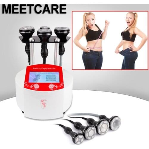 40K RF 4 in 1 Vacuum Laser Radio Frequency RF 40K Vacuum Lipo Slimming Ultrasonic Liposuction Cavitation Machine For Spa Salon