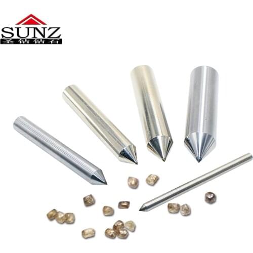 5PCS 3.175mm Dia 50mm Length 1/8 Grinding Wheel Diamond Dressing Pen Dresser Tool