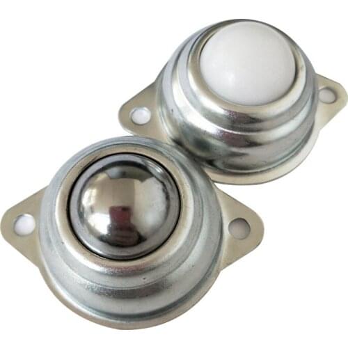 5pcs Dia 31.7mm CY-30A A Type Metal Ball or Nylon Ball Metal Transfer Bearing Unit Conveyor Roller Wheels 65kg