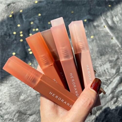 Lip Gloss Makeup Matte Liquid Lipstick Waterproof Longlasting Non-stick Cup Makeup Lipgloss Sexy Red Color Tint Lips Lipstick