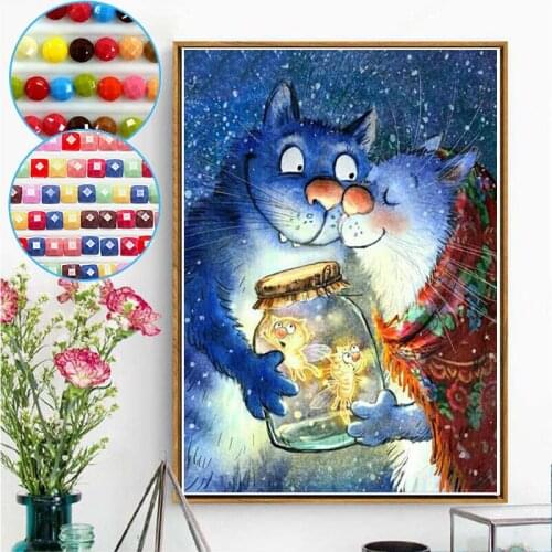 DIY 5D Diamond Painting Mosaic Cartoon Mouse Lovers Handmade Diamond Cross stitch Set Diamond Embroidery