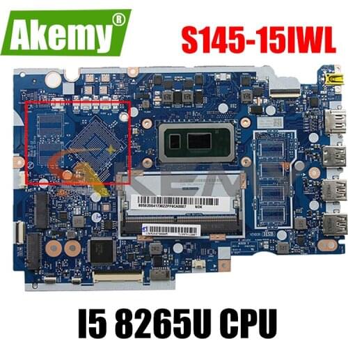 For Lenovo Ideapad S145-15IWL V15-IWL laptop motherboard FS441 FS540 NM-C121 5B20S41727 5B20S41728 CPU I5 8265U Mainboard