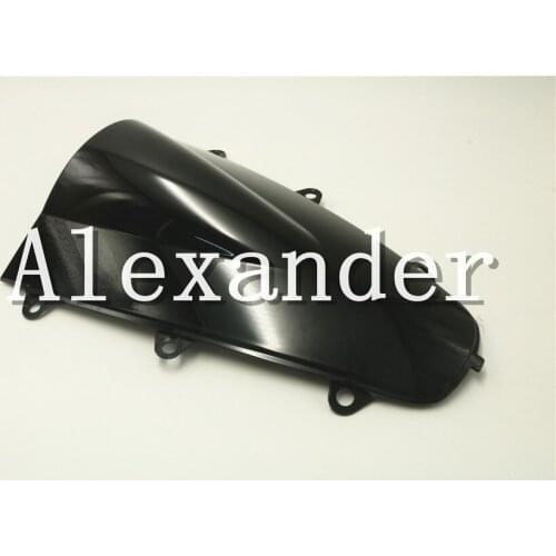 HotSale For Honda CBR 1000 RR 2017 2018 black Windshield WindScreen Double Bubble CBR1000RR CBR 1000RR CBR1000 17 18