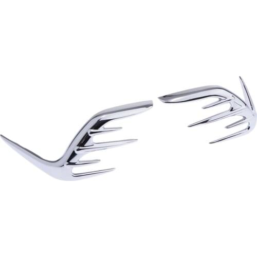 Chrome Motorcycle Passenger Speaker Outer Trim case for Honda GoldwingGL1800