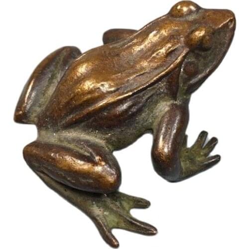 Antique bronze ornament frog incense insert collection