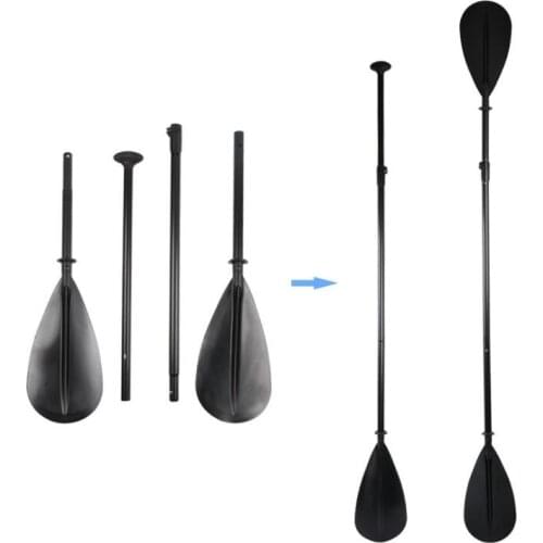 Combined aluminum alloy SUP single-head and double-head dual-purpose paddle surfboard rowing canoe accessories