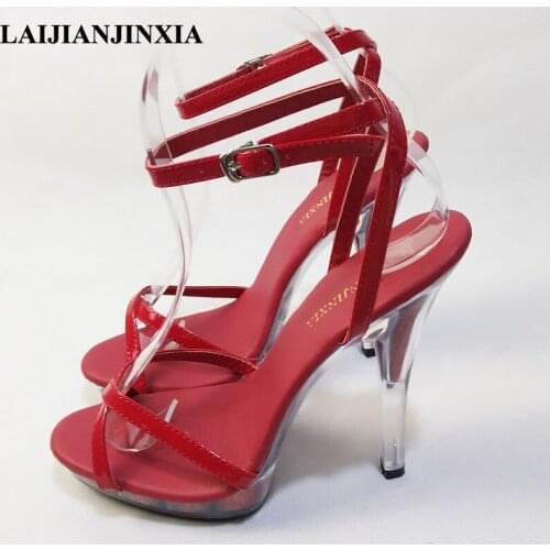 LAIJIANJINXIA Sandals Wedding New Dancer Women Shoes Sexy 13CM High-heeled Shoes Night Club Party Pole Sexy Dance Shoes