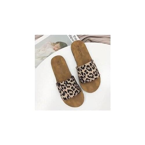 Summer Flat Slippers Beach Round Toe Non-slip Shoes Breathable Sandals Footwears Womens Korean-style Soft Bottom Casual