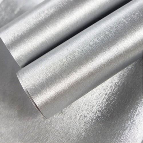 Premium Matte Chrome silver Brushed Vinyl Wrap Film Car Wrapping Foil Sticker Sheet Bike Motor Computer Laptop Skin Phone Cover