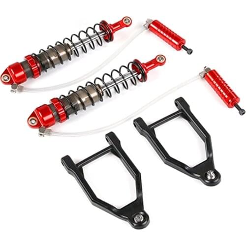 Metal Front Shock 10MM with Hydraulic Abdominal Cavity for 1/5 Hpi Rofun Baha Km Rovan Baja 5B Truck Toys Parts