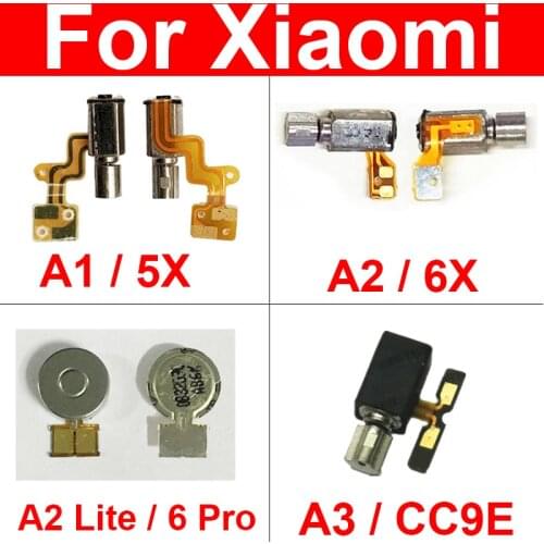 Motor Vibrator For Xaiomi Mi 5X A1 A2 6X Lite Redmi 6 Pro 6Pro Vibration Vibrator Module Flex Cable Module Replacement Parts