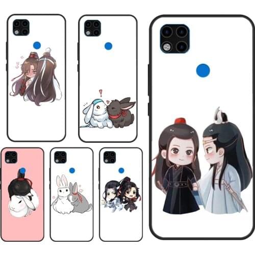 Mo Dao Zu Shi Cartoon Case For Xiaomi Redmi Note 7 8 9 10 Pro Note 9S 8T Cover Fundas For Redmi 9T 9A 8A K40 9C