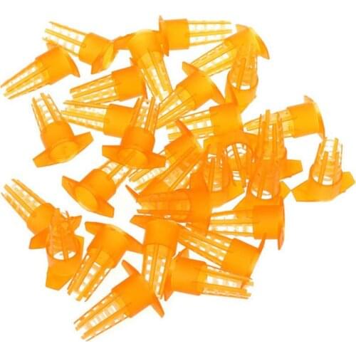 20pcs Bee Queen Rearing Cup Kit King Cages Plastic Cell Box Cup Rearing Bee Rearing Equipment Beeekeeping tool