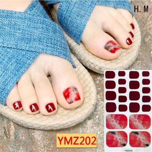 Foot Nail Stickers 5PCS Nail Patch Foot Nail Art Decorations Acrylic Nails Fake Nails Stickers for Nails Charms Manicure Glitter