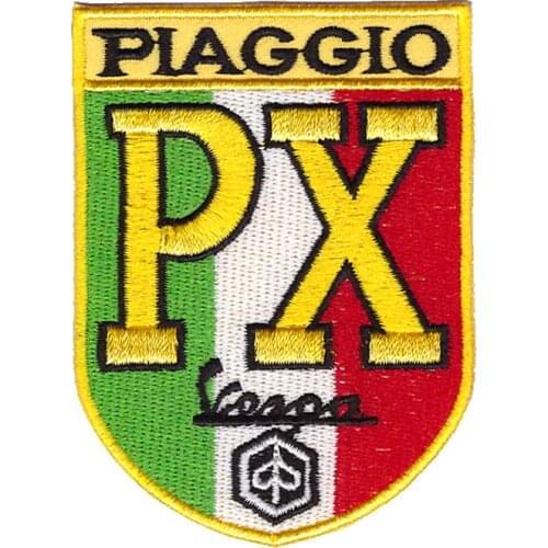 First-rate Embroidery Animation Patches PAIGGIO patches Iron on Patch Fabric Badge Stickers For Clothes Jeans