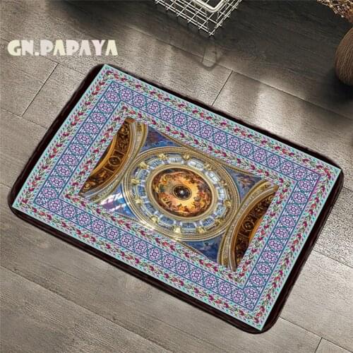Luxury Florence Dome Carpets hippie Bathroom Floor Mats Toilet Rugs Kitchen Area Rug Art mandala boho Pad Absorbent Door Mat new