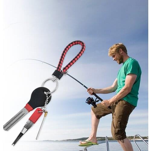 Fishing Knotter Multifunctional Fast Hook Nail Cutter Fly Fishing Clippers Line Cutter Nippers Quick Knot Loop Grinder h