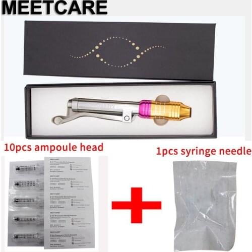 Sterile Hyaluronic Pen Anti Wrinkle Lifting Lip Atomizer Pressurized Mesotherapy Pen Lip Injection Disposable Water Syringe