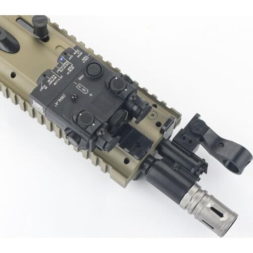 Airsoft Tactical Gun Light DBAL A2 Red Laser Sight White Flashlight Torch Rifle Hunting DBAL-A2 LED Arme Lanterna Weapon Light