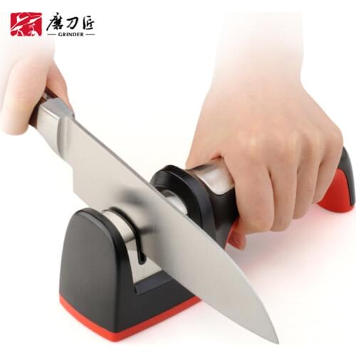 TAIDEA knife sharpener kitchen tools Two stages- coarse and fine-sharpening diamod ceramic stainless steel sharpening system
