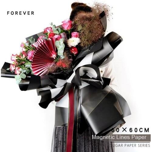 Bouquet Waterproof Wrapping Paper Pack DIY Gift Box Packaging Florist Supplies Flower Decor 20pcs