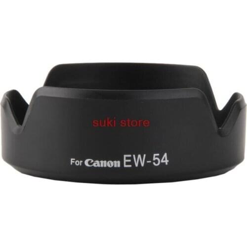 10pcs.lot EW-54 EW54 Camera Lens Hood for Canon EOS M EF-M 18-55mm F3.5-5.6 IS Free shipping