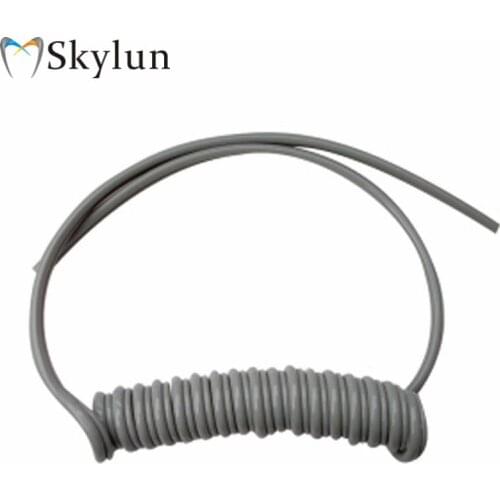 10PCS Dental 2 Holes High Speed Handpiece Hose Dental Chair Tubing Spiral tube Without Connector Silicone Spiral Pipe SL1118