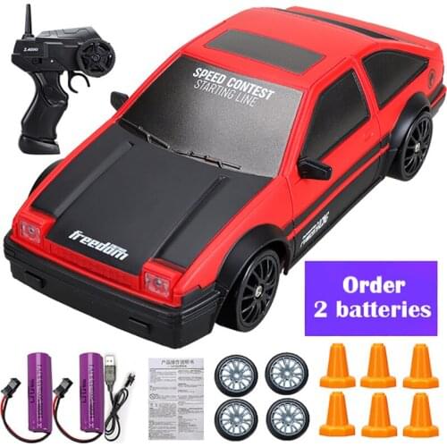 4WD RC Drift car toy 2.4G rapid drift racing car Remote Control GTR model AE86 Vehicle car toys Remote Control Vehicle Toys