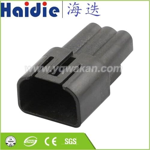 Free shipping 2sets 3pin auto cable sealed plug wiring harness waterproof connector HD035K-1.2-11