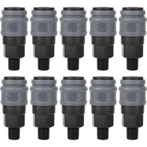 Quick Connectors Plastic Steel C Type Self-Lock Joint Air Hose Connector Pneumatic Fittings Quick Coupler