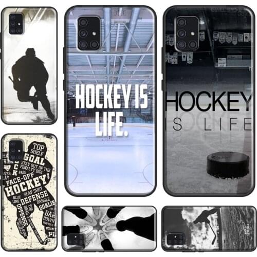 Ice Hockey is Life Case For Samsung Galaxy A21S A20e A11 A31 M31 M30S A10 A20 A40 A50 A70 A51 A71 Coque