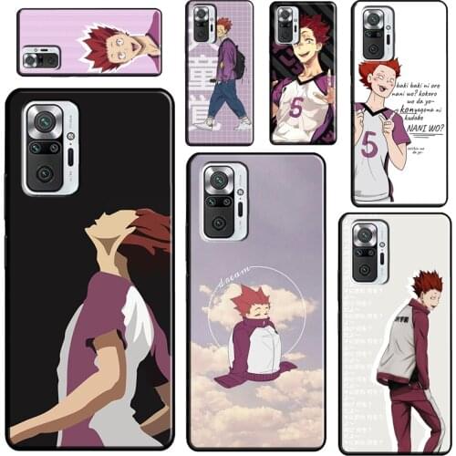 Tendo Satori Haikyuu Anime For Xiaomi Redmi Note 9 Pro 8 9S 8T Note 10 Pro Phone Case For Redmi 9T 9A 9C 7A 8A Cover