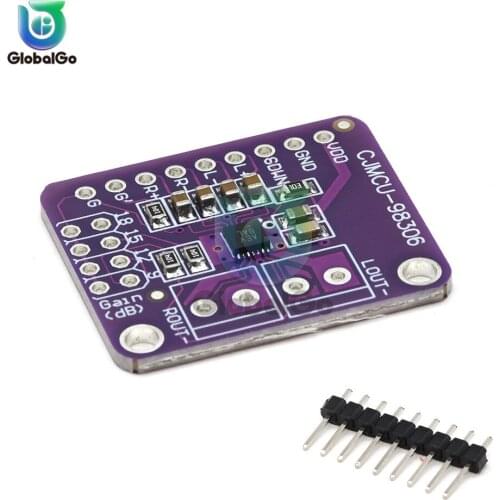 CJMCU-98306 MAX98306 Stereo Class D Amplifier Class AB Audio 3.7W