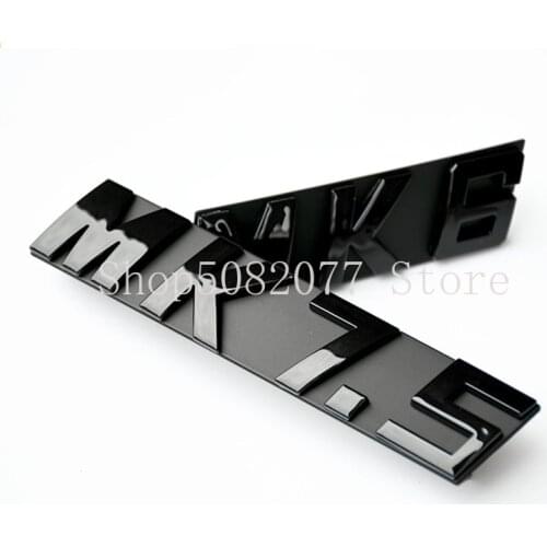 Car Styling Front Grille Emblem for VW GOLF 6 7 MK6 MK7 MK7.5 Trim Logo Sticker for Volkswagen GTI GTD Matte Glossy Black Chrome