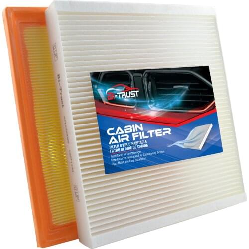 Bi-Trust Combo Set Engine & Cabin Air Filter for 2012-2019 Chevrolet Sonic L4 1.4L/2012-2018 Chevrolet Sonic L4 1.8L