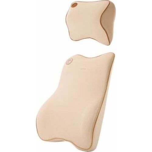 The summer sports massage pillow cushion for leaning on of on-board memory cotton pads comfortable waist support pad massager