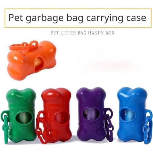 Pet Waste Bag Dispenser For Dog Waste Bag Holder - Plastic Garbage Bag Dispenser Carrier Case Dog Pet Roll Waste Poop Bags