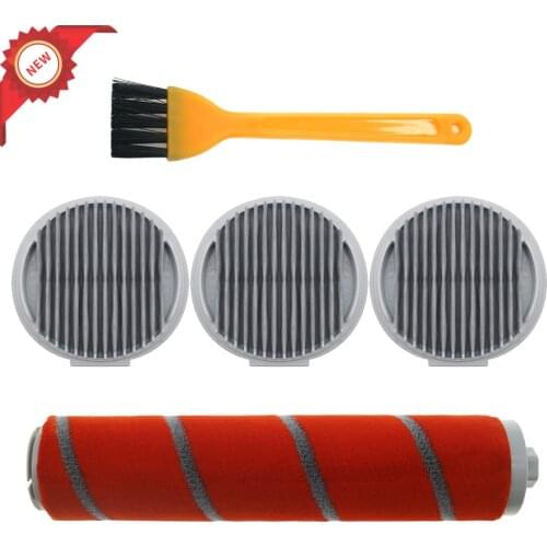 Washable Vacuum Cleaner Filters Hepa roll brush for Xiaomi Roidmi Wireless F8 Smart Handheld Vacuum Cleaner Accessories parts