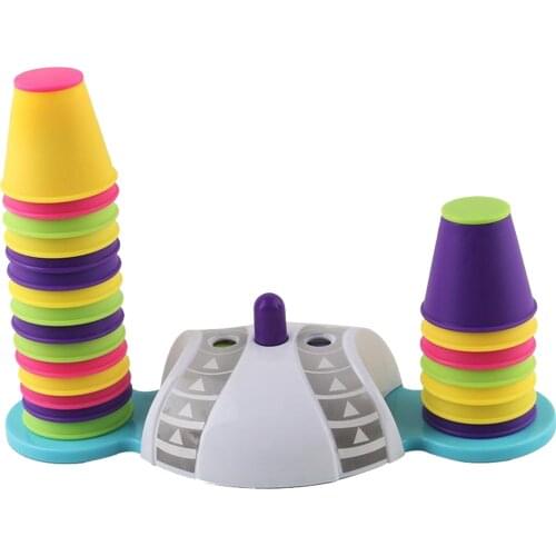 Set of 32 Stacking Cups, Quick Stacks Cups Set Speed Training Game Competition Travel Party Gift