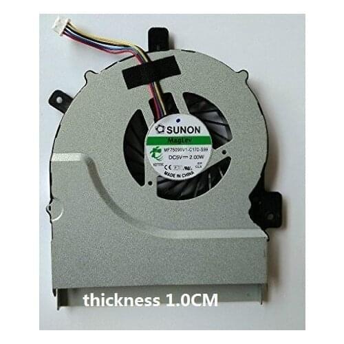 SSEA New CPU Cooling Fan for ASUS K55 K55A K55X K55V K55VD X55 X55A X55U X55C laptop cpu fan MF60090V1-C170-S99