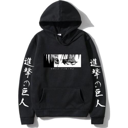 Japanese Anime Attack on Titan Hoodies Men Fashion Pullover Sweatshirt Shingeki no Kyojin Cosplay Casaul Oversize Hoodie Tops