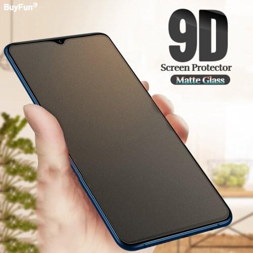 9D Full Glue Matte Glass For Huawei P30 P20 Pro P40 Lite tempered glass for huawey Y5 Y6 Y7 2019 Frosted Screen Protector glass