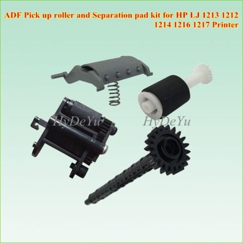 1set New ADF ROLLER KIT AND PAD TR'Y CB780-60032 CB780-80008 FOR HP M1212 M1213 M1214 M1216 M1217mfp