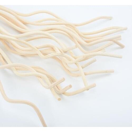 20x Long Wavy Rattan Reed Fragrance Diffuser Replacement Refill Sticks Accessory Black/Coffee/Wood aroma Rattan