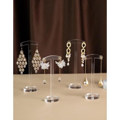Acrylic Earrings Display Holder Jewellery Display Stand Clear Earrings Display Holder для украшений подставку expositor