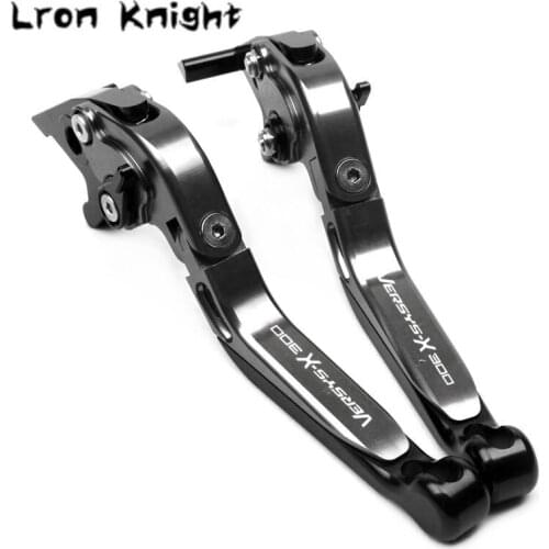 For KAWASAKI VERSYS-X 300 VERSYS X300 VERSYSX300 2017 Motorcycle CNC Aluminum Adjustable Folding Extendable Brake Clutch Levers