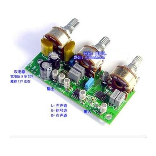 Free Shipping!!! Imported audio-specific op amp is JRC4558 / tone control circuit / SMD package Wide / Electronic Component